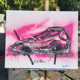 Painting °403 PLANETUJA Rolling Shoe