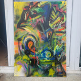 Painting °418 Good Brother is watching you