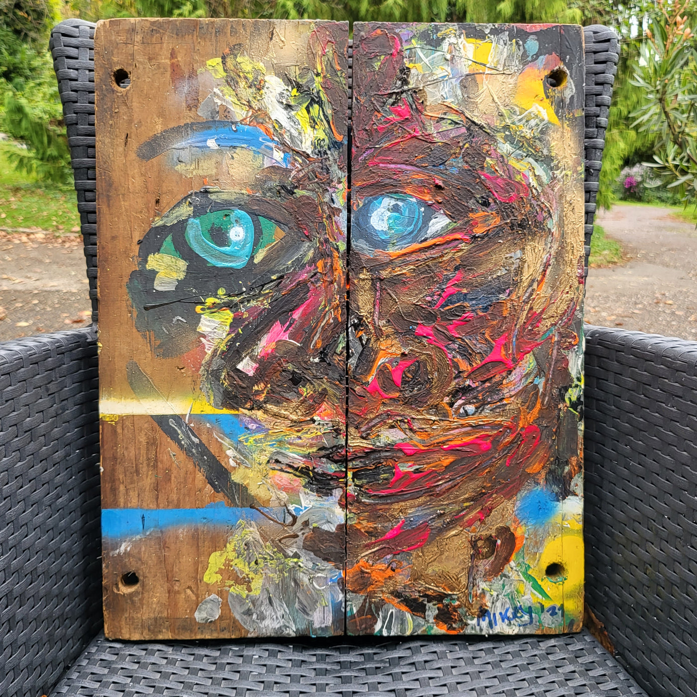 Painting °301 Staying Positive